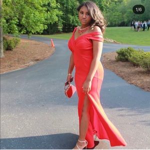 Sexy red gown (worn once)